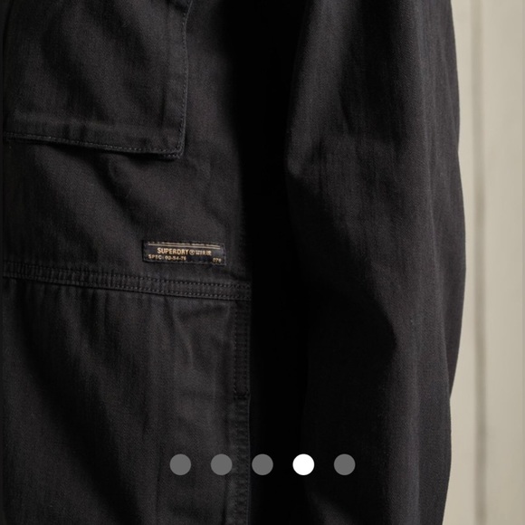 🆕SUPERDRY Crafted Overshirt - Picture 4 of 13